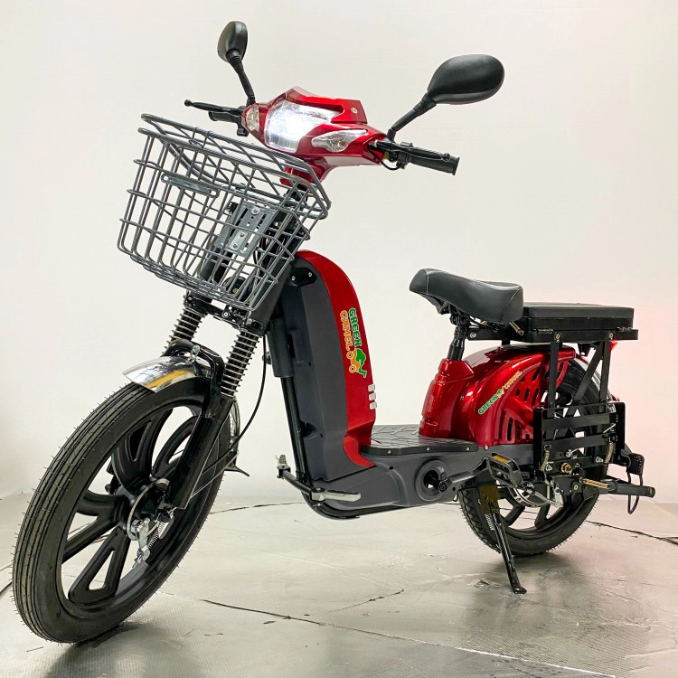 Электро мопед GreenCamel Тайфун 17 (48V 12Ah 350W) быстросъем фото 1 &mdash; sim03.shop