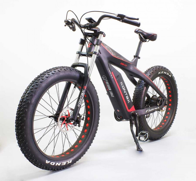 Электробайк GreenCamel Карбон Kontax (R26FAT 750W Bafang 48V LG 13Ah) carbon, torque, Altus 8скор фото 1 &mdash; Средства Индивидуальной Мобильности