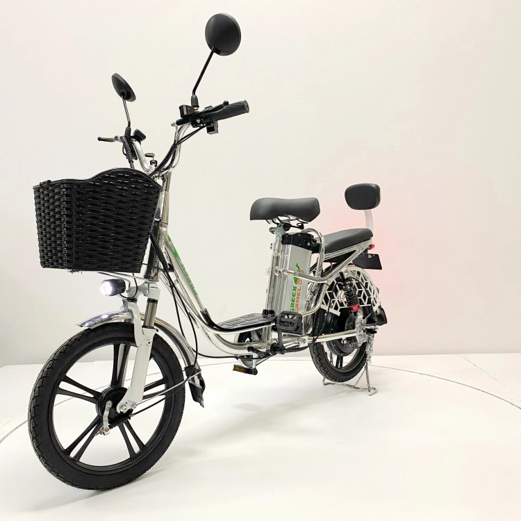Электровелосипед GreenCamel Транк 18 V8 PRO, R18, рама алюминий, гидравл. тормоз, 2х подвес БЕЗ АКБ фото 1 &mdash; sim03.shop
