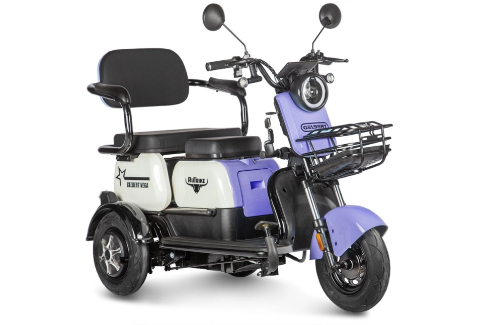 Электротрицикл Rutrike Gelbert Vega 48V/60V 600Вт фото 1 &mdash; sim03.shop