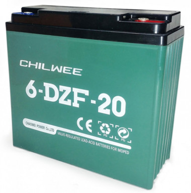 Аккумулятор 12V 20Ah C3 тяговый 6-DZM-20 (6-DZF-20) GEL &mdash; Средства Индивидуальной Мобильности