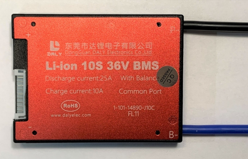 BMS Li-ion 10S 36V DALY common port with balance фото 1 &mdash; Средства Индивидуальной Мобильности